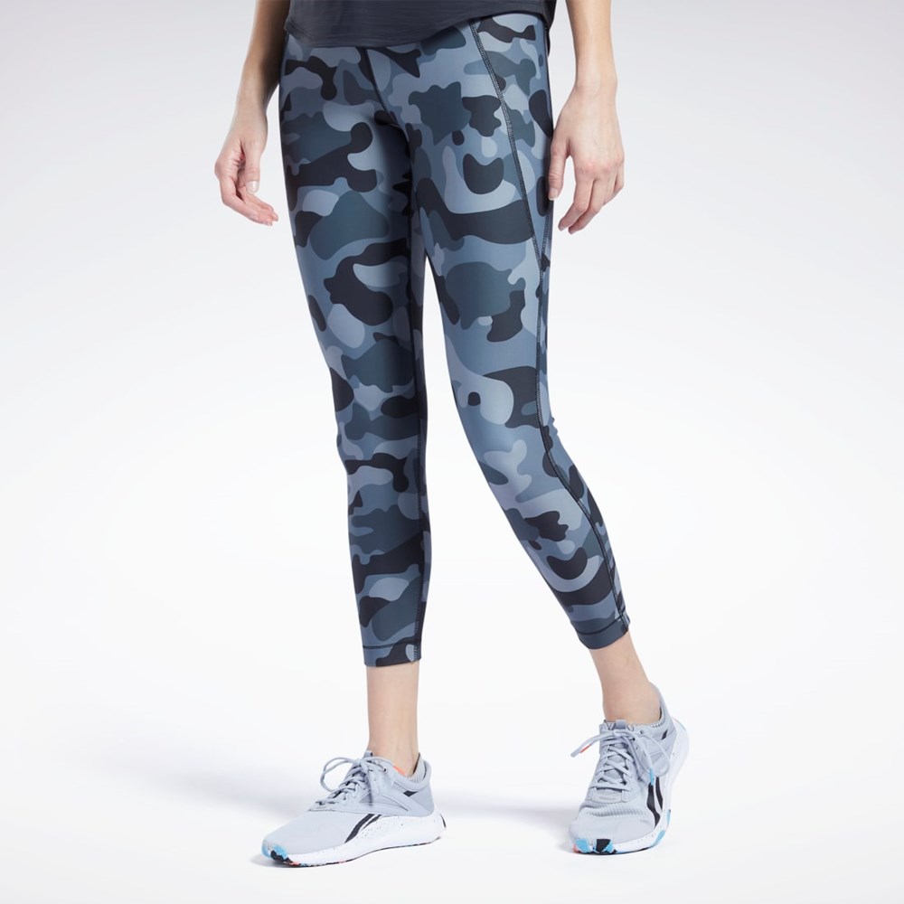 Reebok Lux Bold High-Rise Leggings Svarte | HNGCJL-409