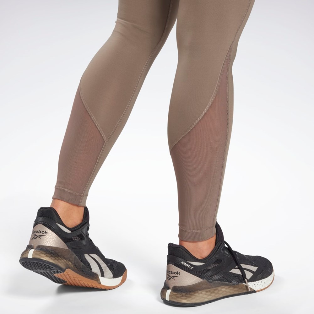 Reebok Lux High-Rise Perform Leggings Grå | KWURNI-708