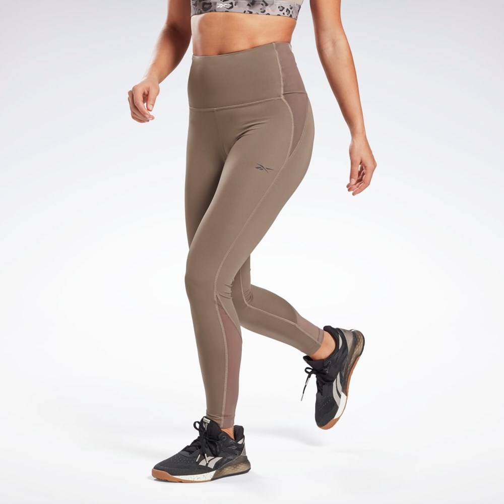 Reebok Lux High-Rise Perform Leggings Grå | KWURNI-708