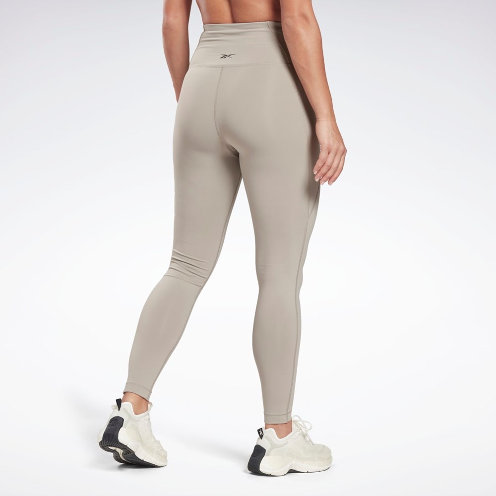 Reebok Lux High-Waisted Tights Grå | KASGQX-190