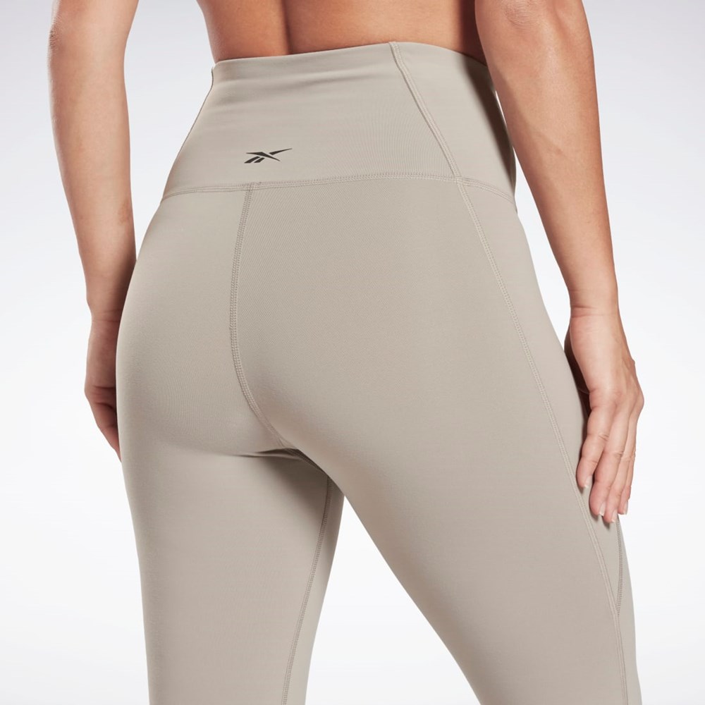 Reebok Lux High-Waisted Tights Grå | KASGQX-190