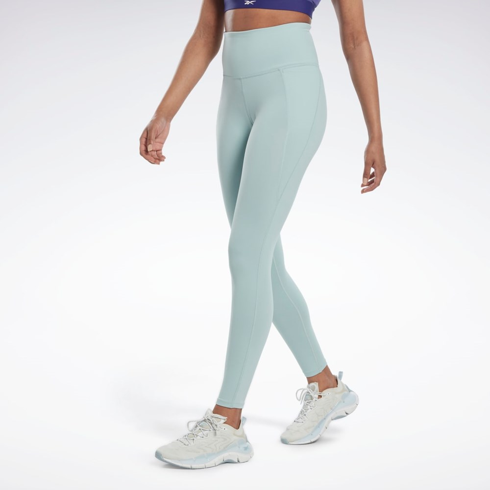 Reebok Lux High-Waisted Tights Grå | LQWFKP-273