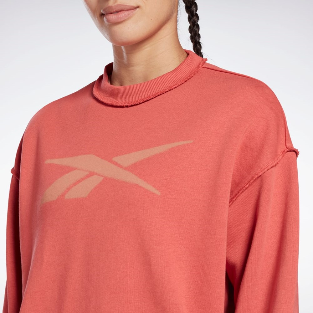 Reebok MYT Crew Sweatshirt Rhodonite | GBRESH-680