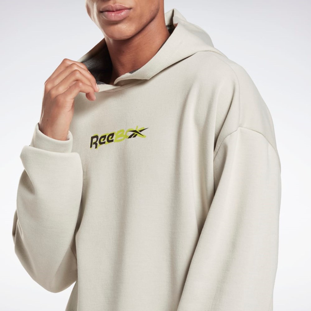 Reebok MYT Sweatshirt Stucco | FVQONI-847