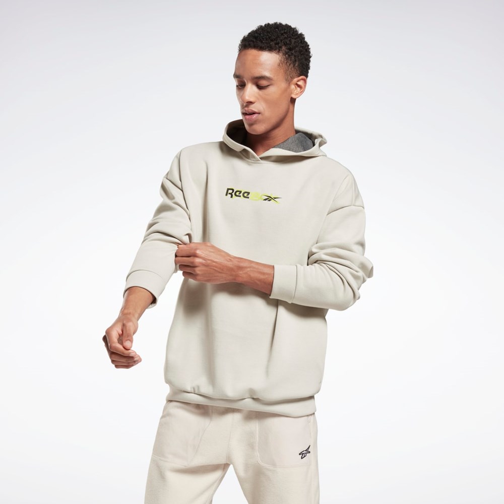 Reebok MYT Sweatshirt Stucco | FVQONI-847