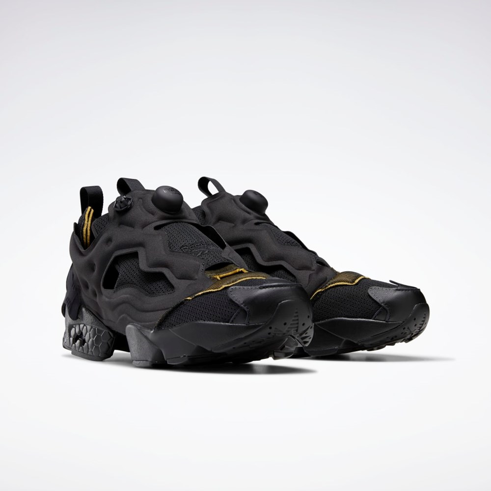 Reebok Maison Margiela Instapump Fury Memory Of Shoes Svarte Hvite | DICQMJ-908