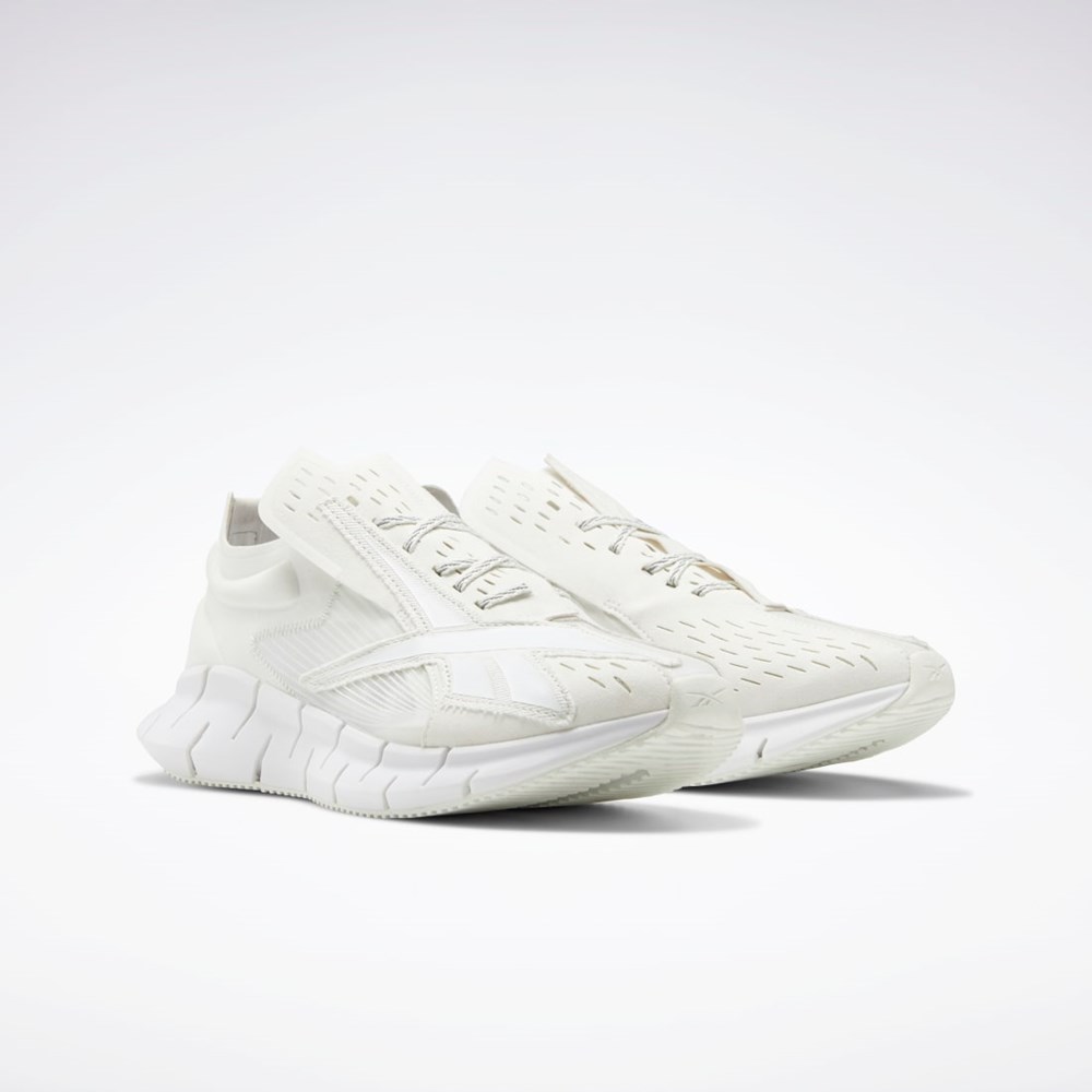 Reebok Maison Margiela Zig 3D Storm Memory Of Shoes Hvite Grå Svarte | DLWYJB-391