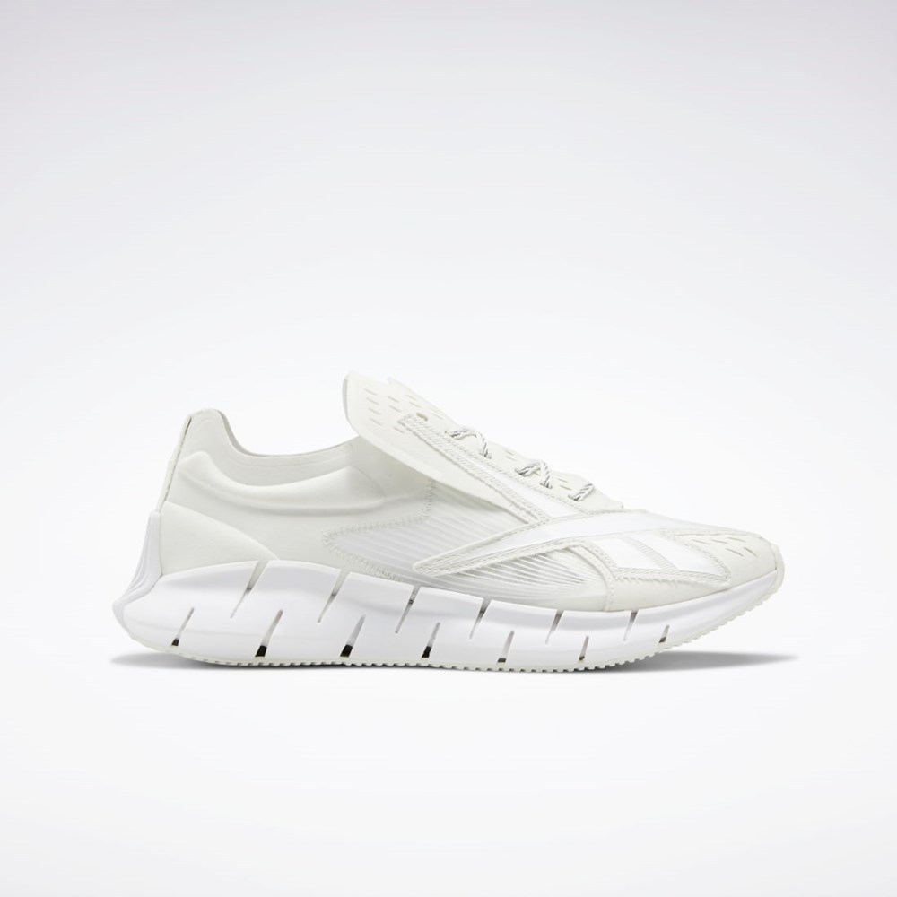 Reebok Maison Margiela Zig 3D Storm Memory Of Shoes Hvite Grå Svarte | DLWYJB-391