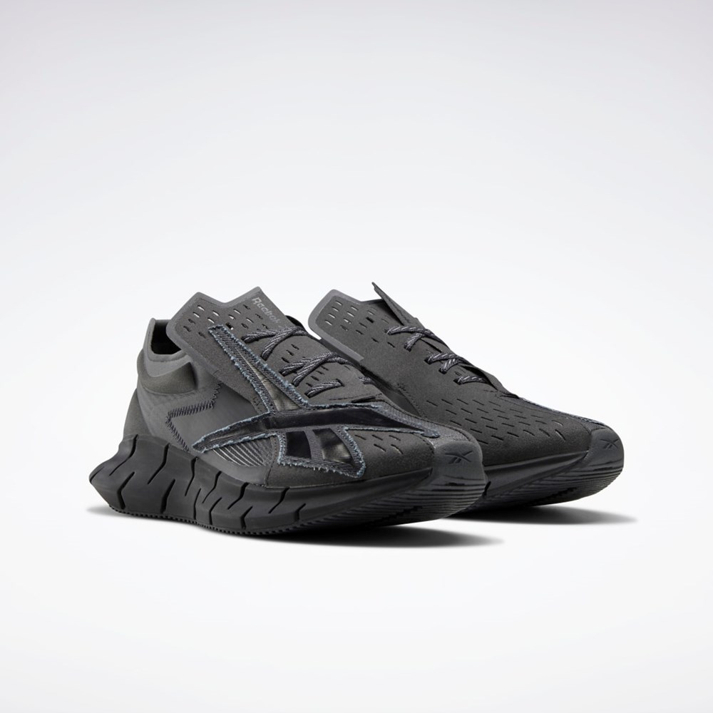 Reebok Maison Margiela Zig 3D Storm Memory Of Shoes Svarte Grå Hvite | LIZGXH-543