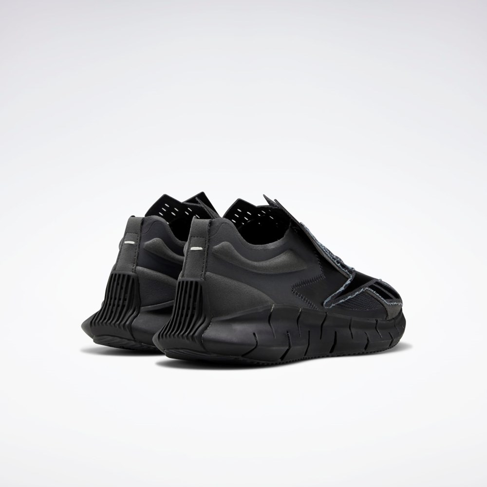 Reebok Maison Margiela Zig 3D Storm Memory Of Shoes Svarte Grå Hvite | LIZGXH-543