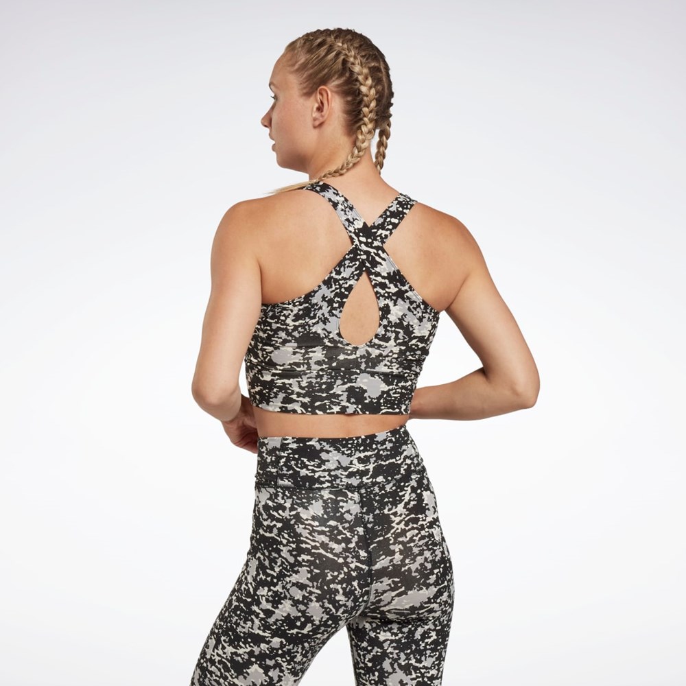 Reebok Modern Safari Bralette Svarte | GYHJKF-072