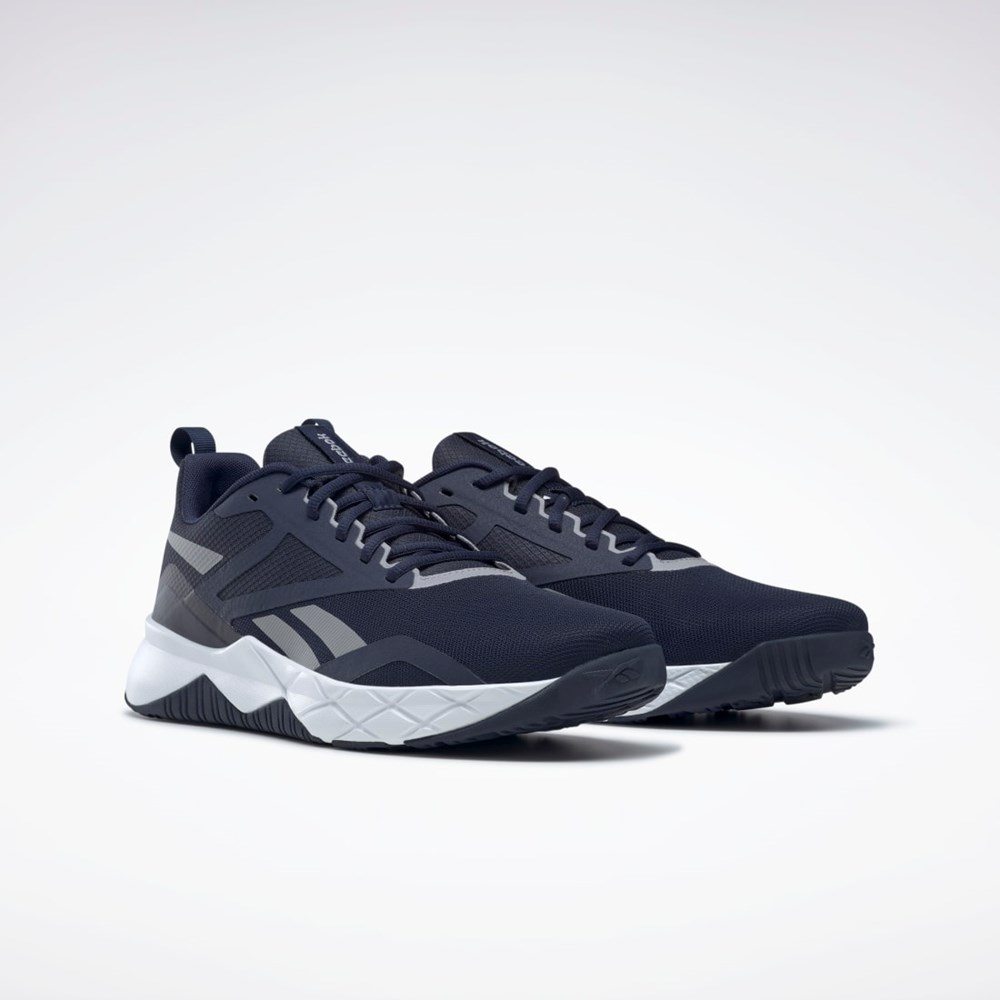 Reebok NFX Trenings Shoes Marineblå Grå Hvite | LQCYJR-912