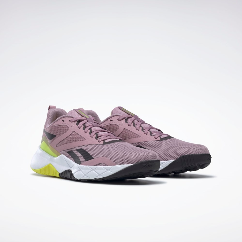 Reebok NFX Trenings Shoes Svarte Gul | SMUZGD-389