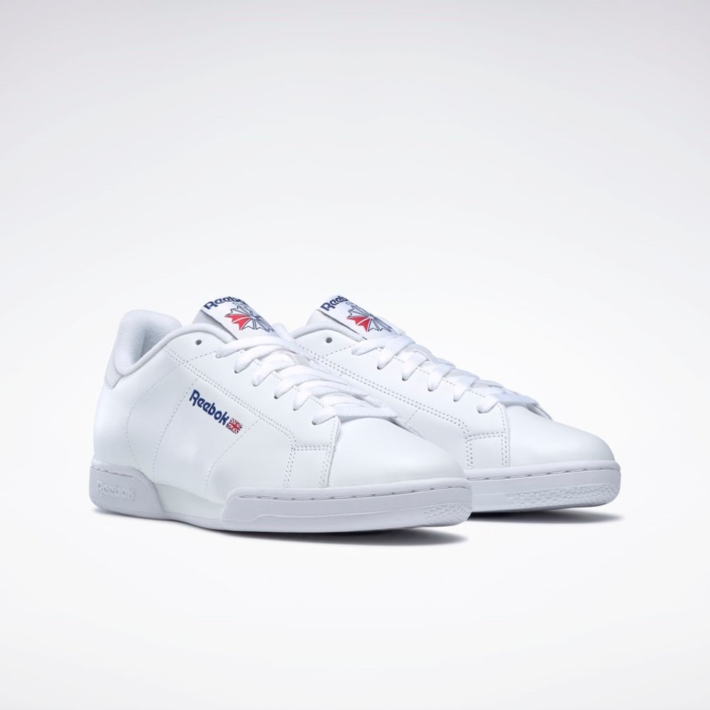 Reebok NPC II Shoes Hvite Hvite | GIBXWZ-368