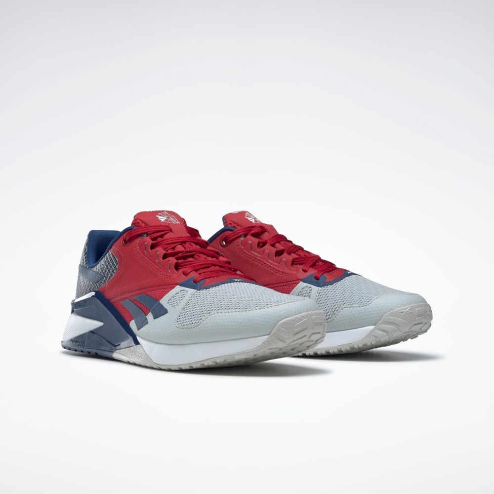 Reebok Nano 6000 Trenings Shoes Grå Rød Blå | CWJFHL-865