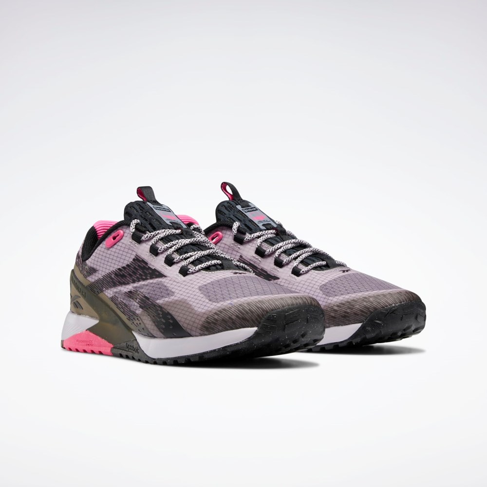 Reebok Nano X1 Adventure Shoes Svarte Rosa | MTYGQN-053