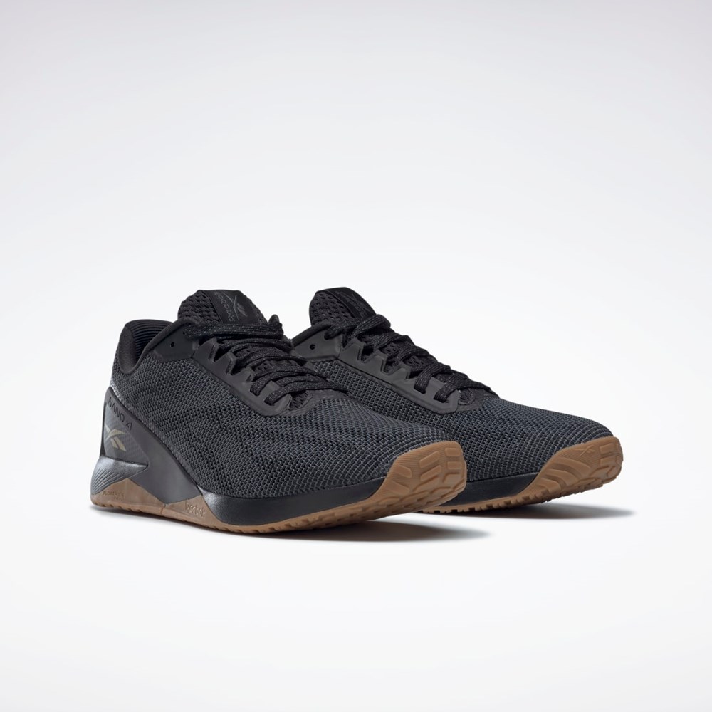 Reebok Nano X1 Grit Trenings Shoes Svarte Grå | LEUFOQ-639