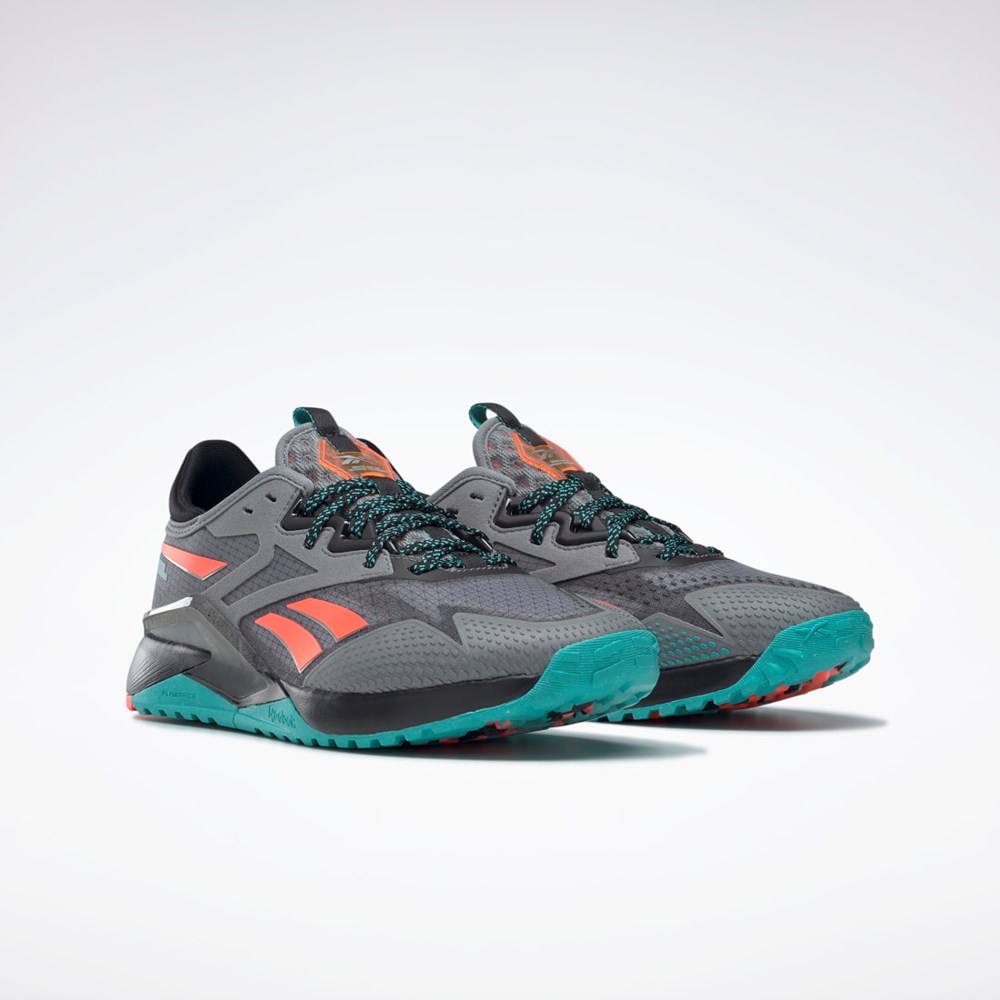 Reebok Nano X2 TR Adventure Trenings Shoes Grå Svarte | AINTWD-534