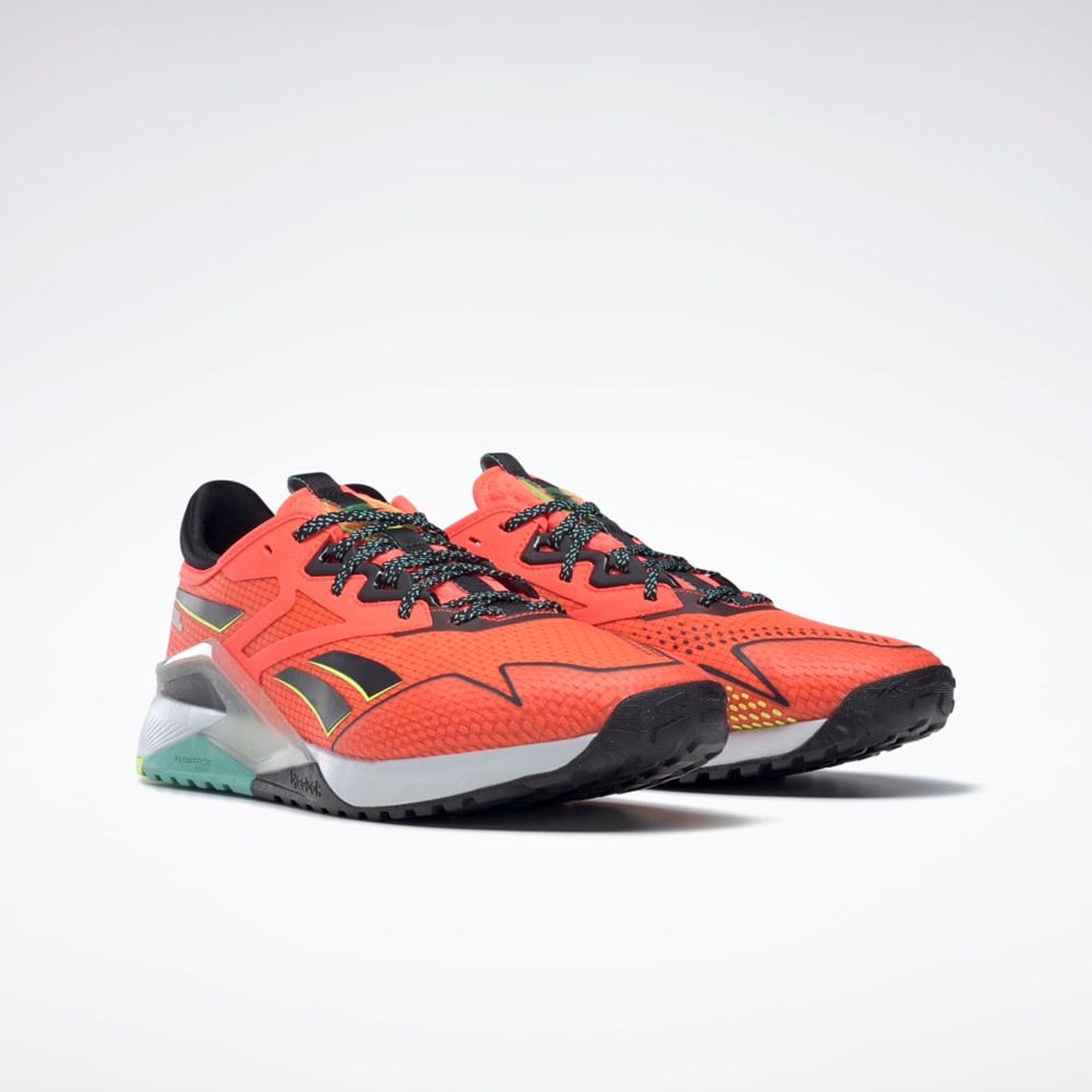 Reebok Nano X2 TR Adventure Trenings Shoes Oransje Svarte Gul | AVIWBQ-018