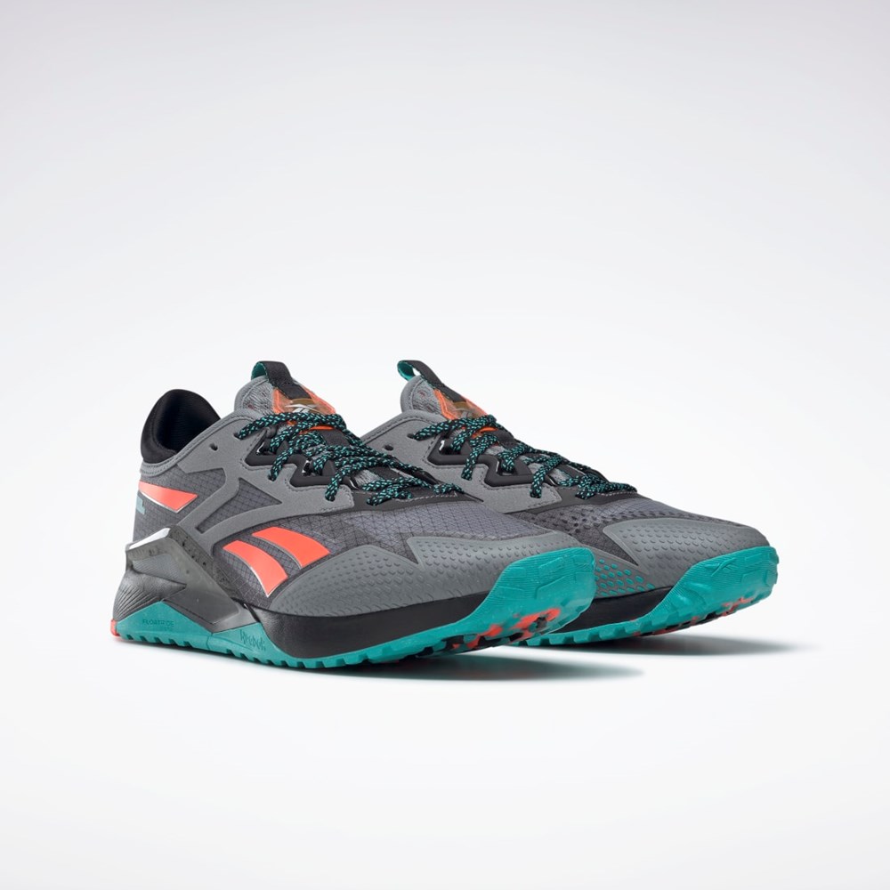 Reebok Nano X2 TR Adventure Trenings Shoes Grå Svarte | ODIYHU-421