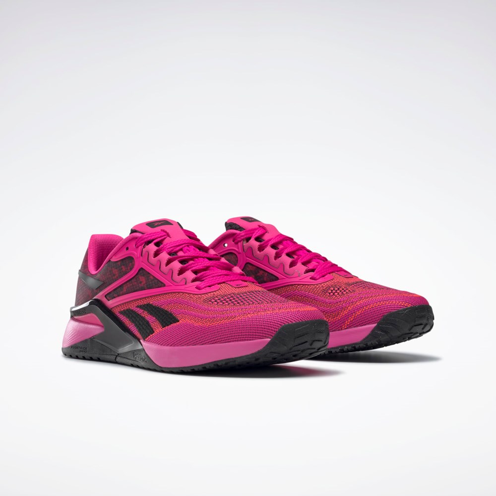 Reebok Nano X2 Trenings Shoes Rosa Svarte | DULIJM-394