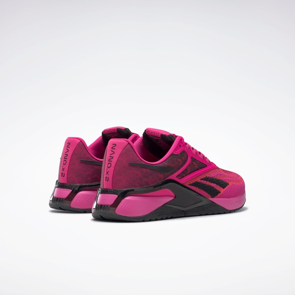 Reebok Nano X2 Trenings Shoes Rosa Svarte | DULIJM-394