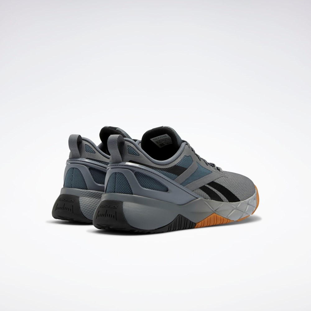 Reebok Nanoflex Parafit TR Shoes Grå Svarte | JYDUFE-805