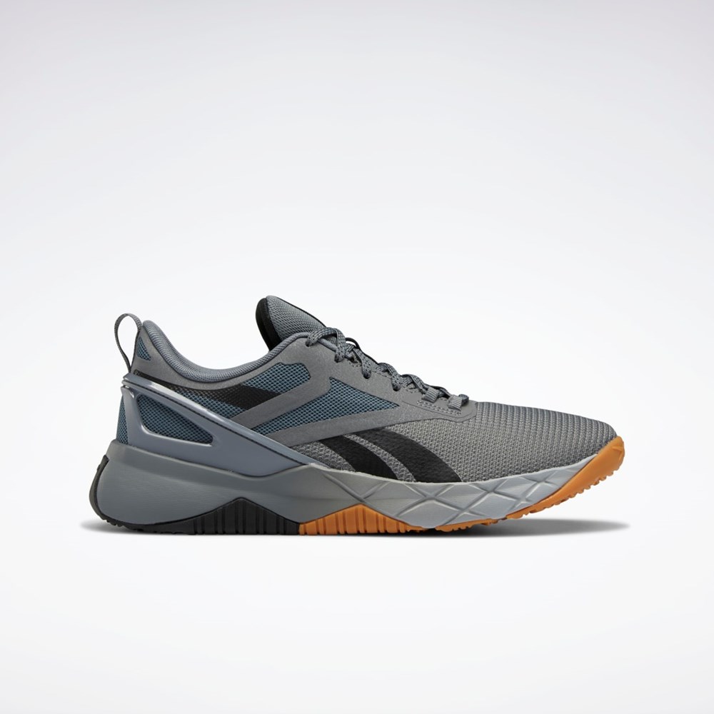 Reebok Nanoflex Parafit TR Shoes Grå Svarte | OVWUSZ-854