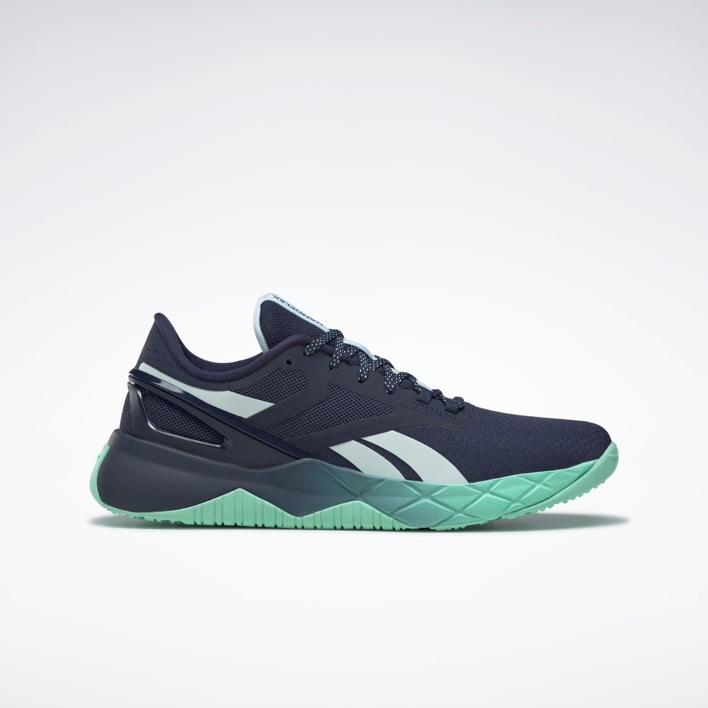 Reebok Nanoflex TR Trenings Shoes Marineblå Mint | BKPIAV-746