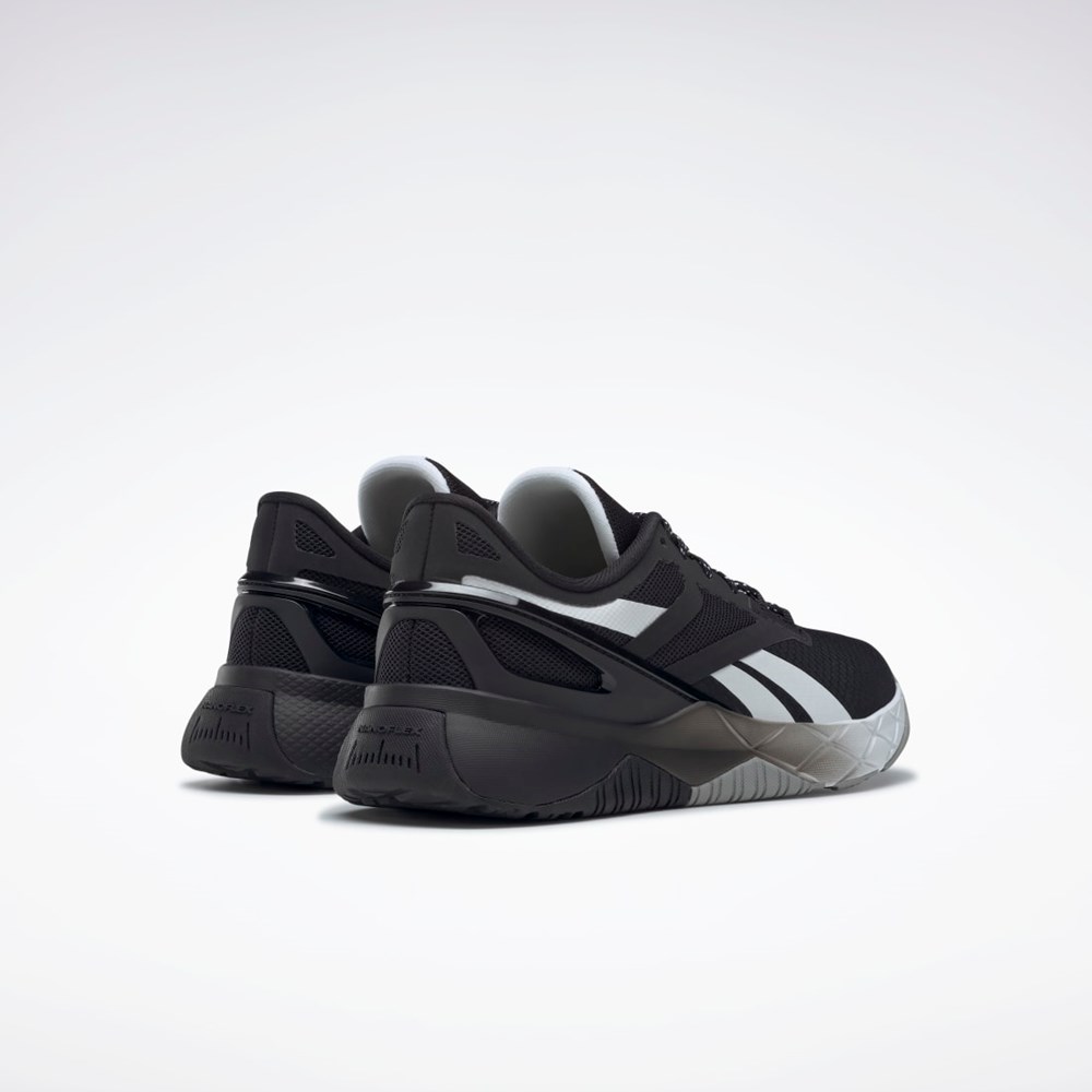 Reebok Nanoflex TR Trenings Shoes Svarte Hvite Grå | QCMWPE-061