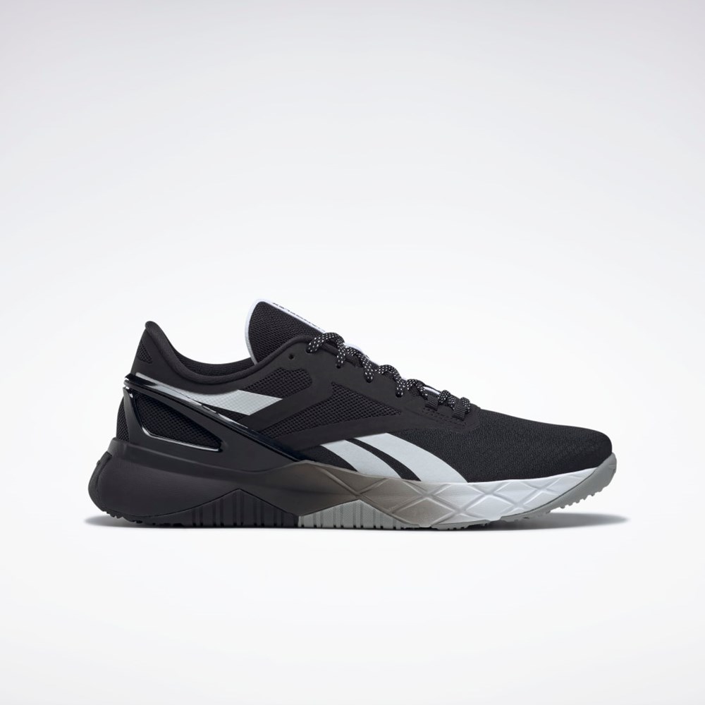 Reebok Nanoflex TR Trenings Shoes Svarte Hvite Grå | ZCMJQR-465