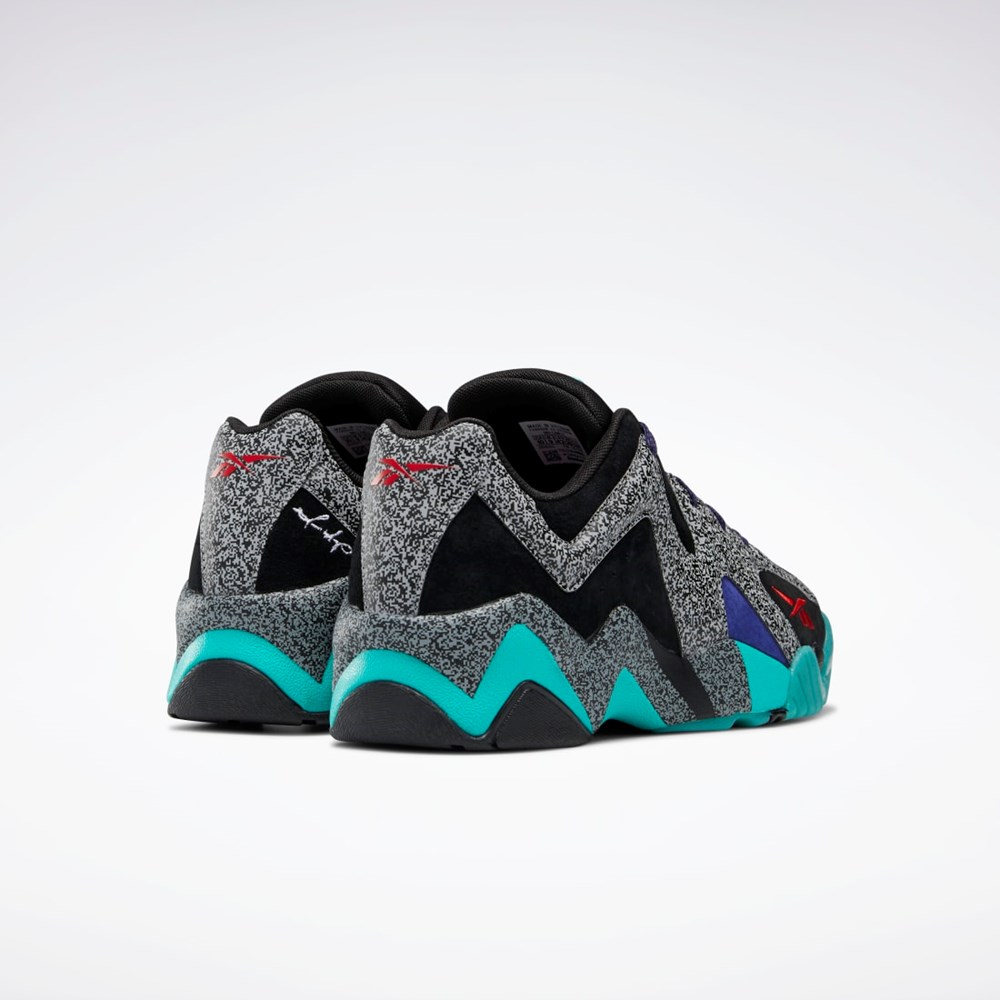 Reebok Nice Kicks Kamikaze II Low Basketball Shoes Svarte Rød Grå | LWZTVY-152