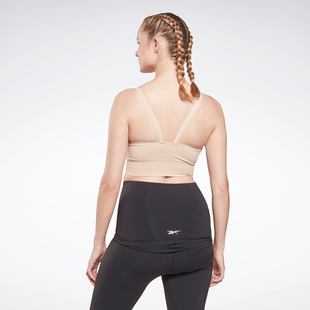 Reebok Nursing Sports Bra Soft Ecru | PKZHEW-472