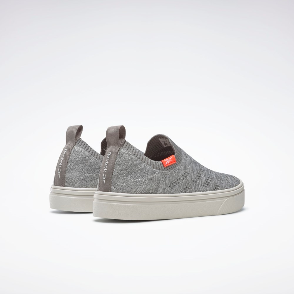 Reebok OnLux Slip-On Shoes Grå Grå Oransje | PYZUMR-329