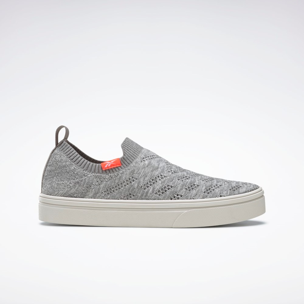 Reebok OnLux Slip-On Shoes Grå Grå Oransje | PYZUMR-329