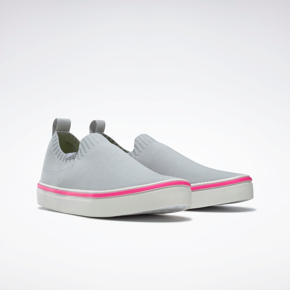 Reebok OnLux Slip-On Shoes Grå Hvite Rosa | BIPYZF-063