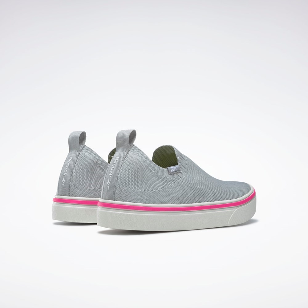 Reebok OnLux Slip-On Shoes Grå Hvite Rosa | BIPYZF-063