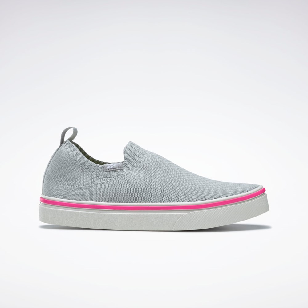 Reebok OnLux Slip-On Shoes Grå Hvite Rosa | BIPYZF-063