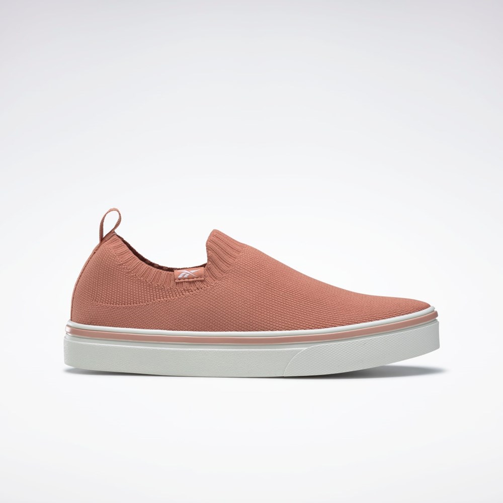 Reebok OnLux Slip-On Shoes Korall Korall Hvite | FVXWKR-247