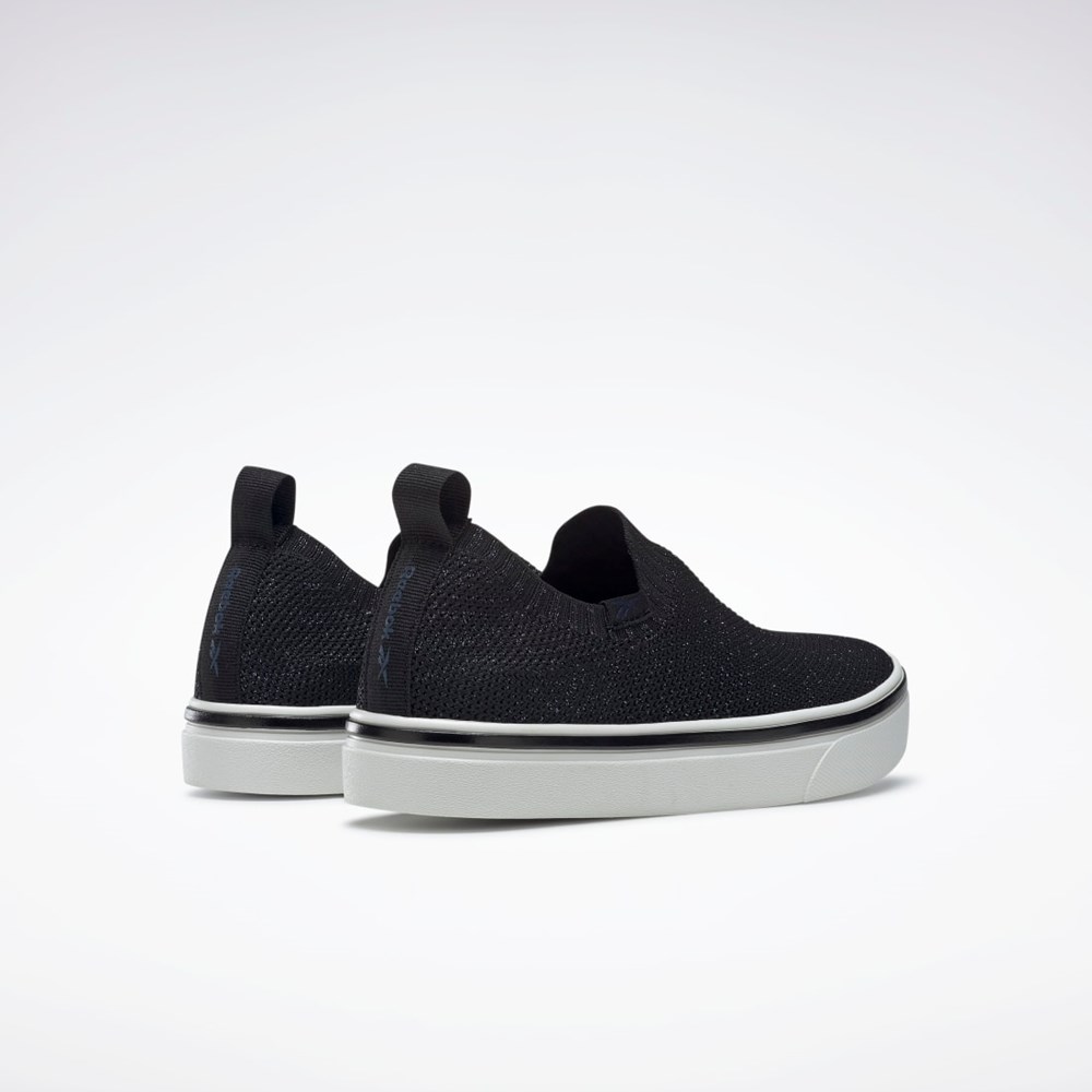 Reebok OnLux Slip-On Shoes Svarte Grå Hvite | BJSRCH-028