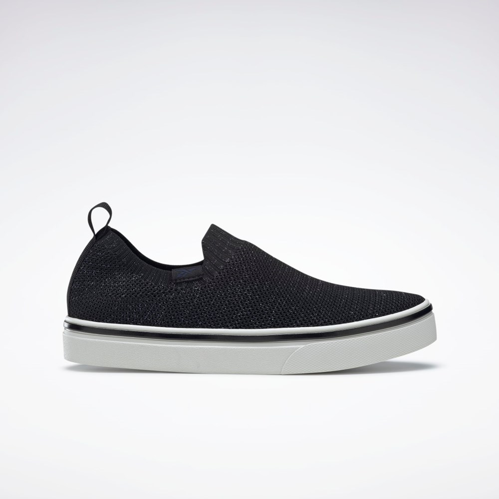 Reebok OnLux Slip-On Shoes Svarte Grå Hvite | GMNDCV-382