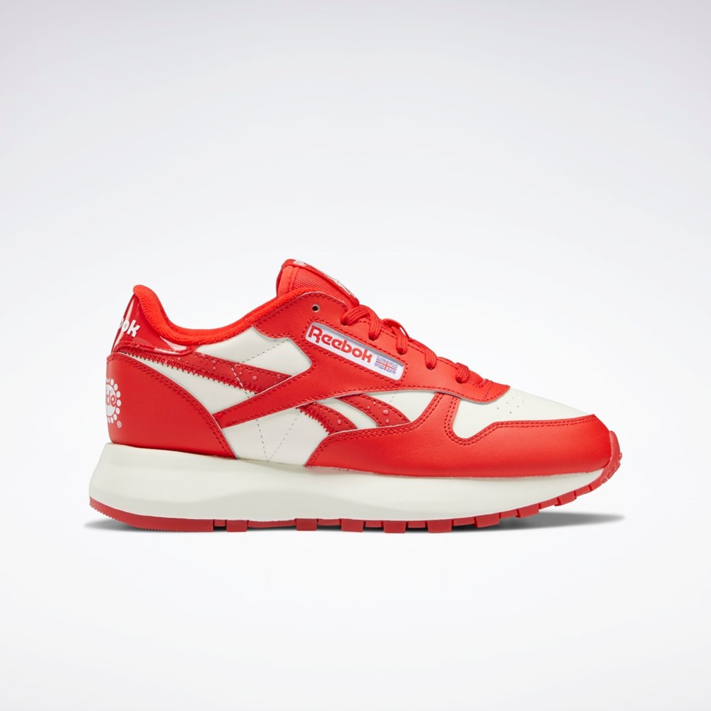 Reebok Popsicle Classic Leather SP Shoes Rød Rød | ATMNHO-027