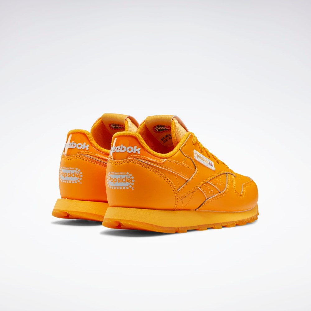 Reebok Popsicle Classic Leather Shoes - Preschool Semi Fire Spark / Semi Fire Spark / Semi Fire Spark | AXJDRW-037