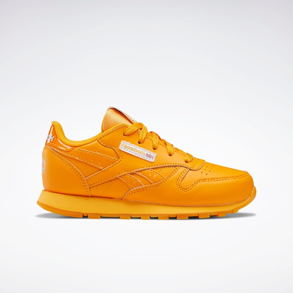 Reebok Popsicle Classic Leather Shoes - Preschool Semi Fire Spark / Semi Fire Spark / Semi Fire Spark | AXJDRW-037