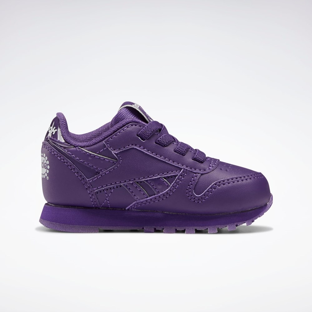 Reebok Popsicle Classic Leather Shoes - Toddler Lilla Lilla Lilla | KPFUBS-065