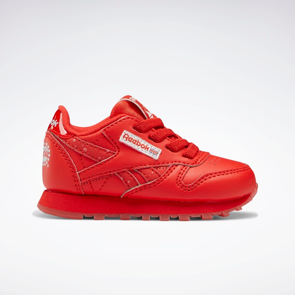 Reebok Popsicle Classic Leather Shoes - Toddler Rød Rød Rød | NAPVYJ-217