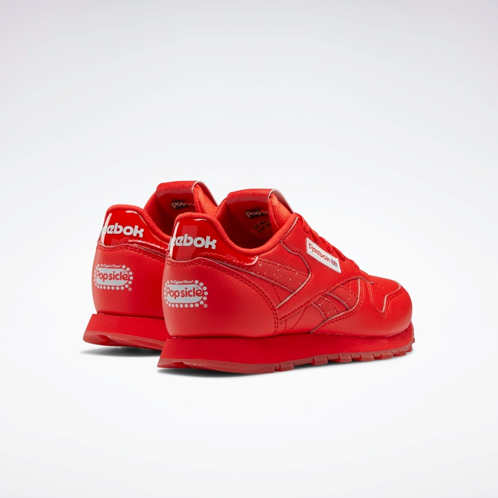 Reebok Popsicle Classic Leather Shoes - Preschool Rød Rød Rød | VRAMJE-164