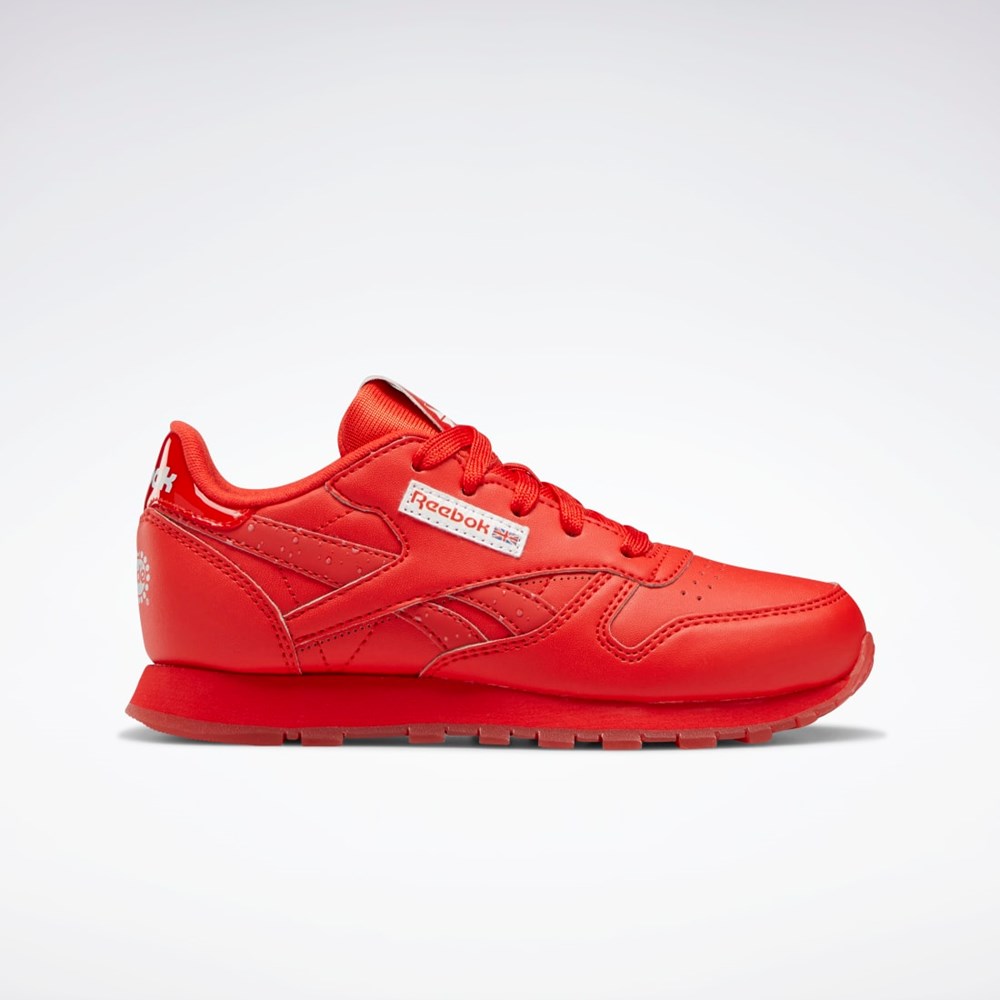 Reebok Popsicle Classic Leather Shoes - Preschool Rød Rød Rød | VRAMJE-164