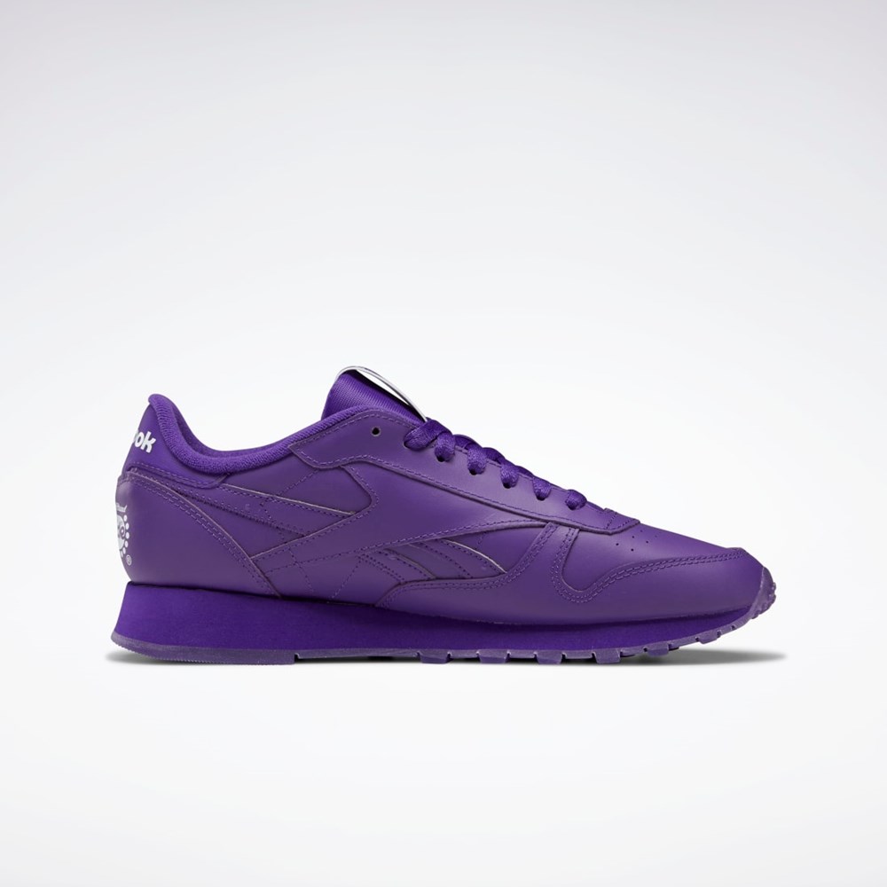 Reebok Popsicle Classic Leather Shoes Lilla Lilla Lilla | RKWHJD-165