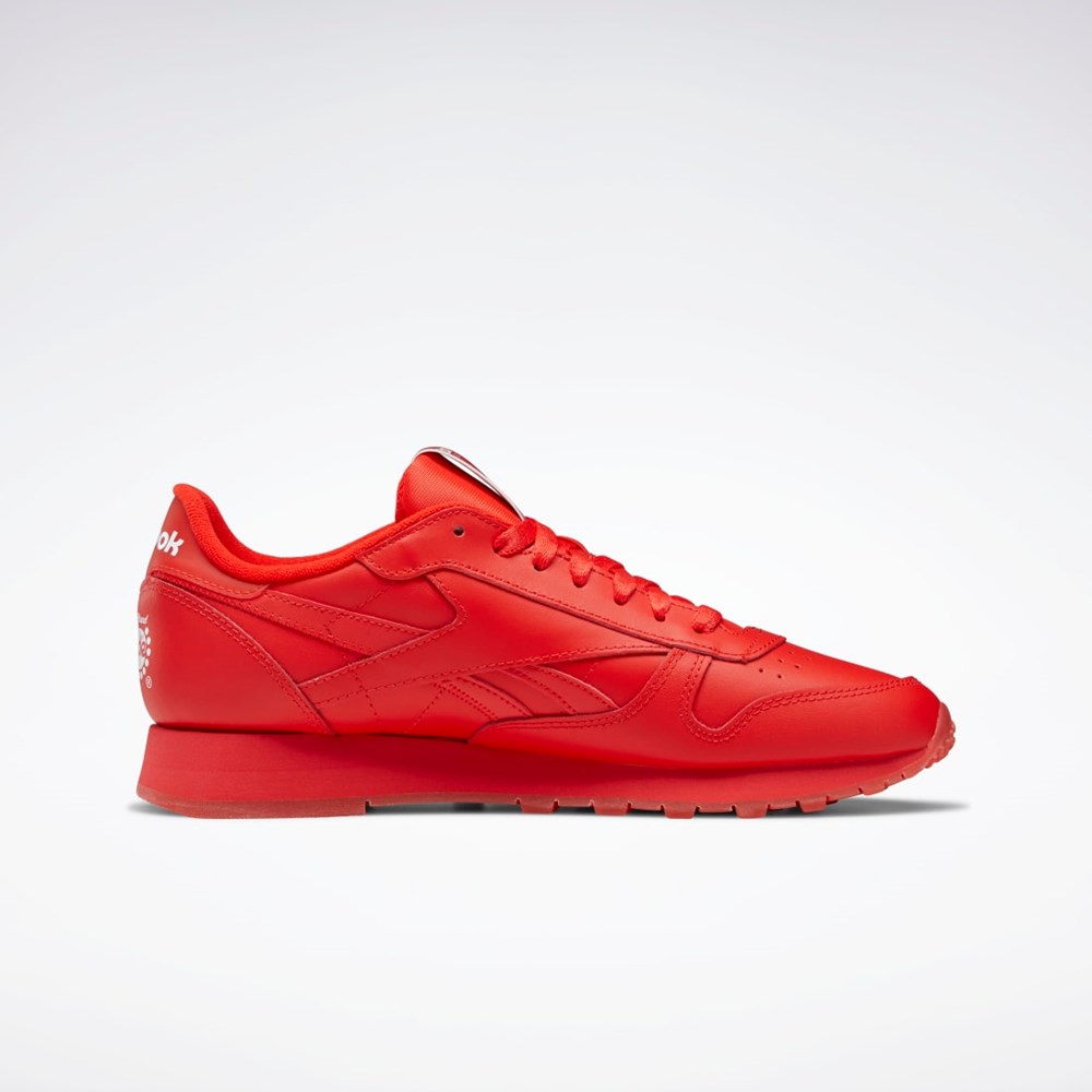 Reebok Popsicle Classic Leather Shoes Rød Rød Rød | KODMLF-527